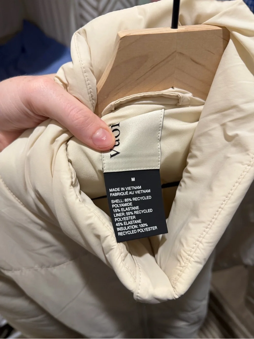 Vuori Women’s canyon Insulated Jacket, Off-White - Picture 4 of 7